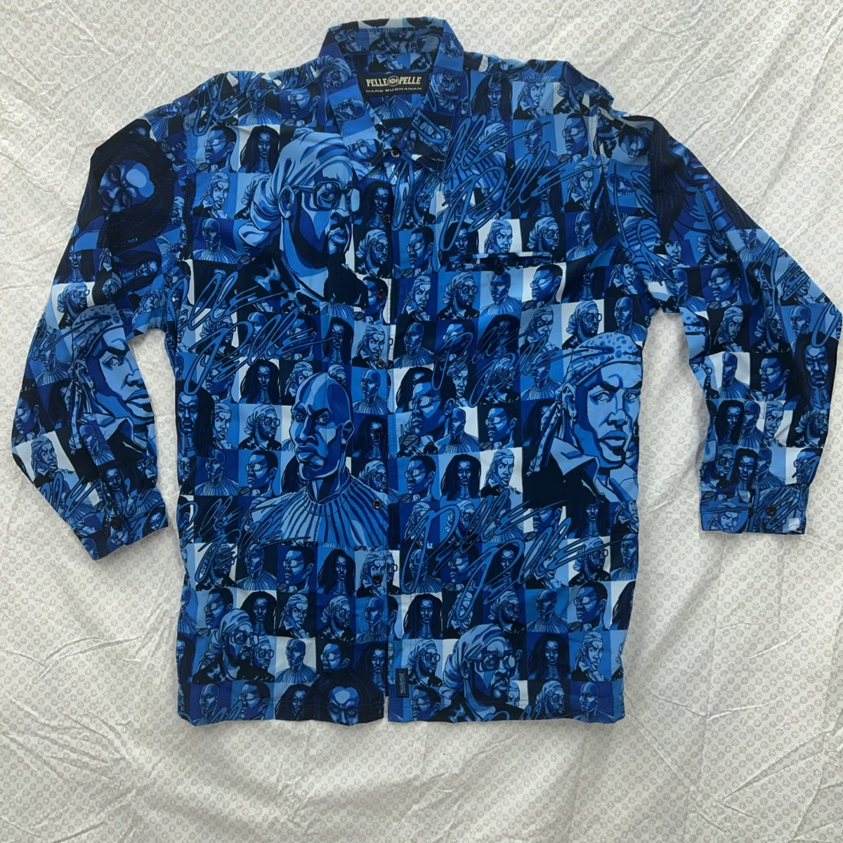 Pelle Pelle 総柄シャツ 長袖 XXL Pelle Pelle Long Sleeve Shirts for Men for sale | eBay