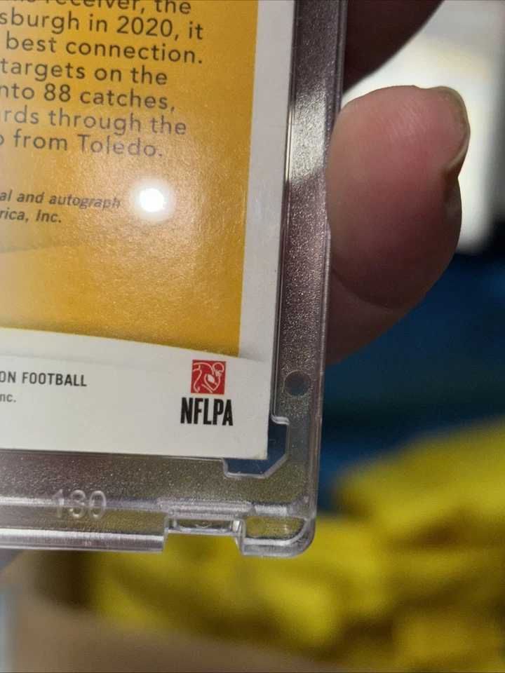 2021 Immaculate 1/1 Diontae Johnson Nike Swoosh RPA READ DESCRIPTION One of one  - Image 3 of 4