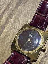 Very Rare Raketa Unusual Stone dial Yashma  Soviet Russian watch