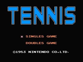 NES / Famicom - Tennis #Red Version JAPAN Modul akzeptabel