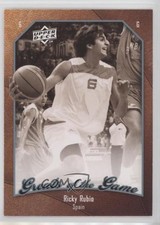 2009-10 Upper Deck Greats of the Game Ricky Rubio #44 Rookie RC d0l