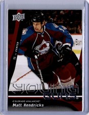 Matt Hendricks Young Guns #247 2009-10 Upper Deck [G004]