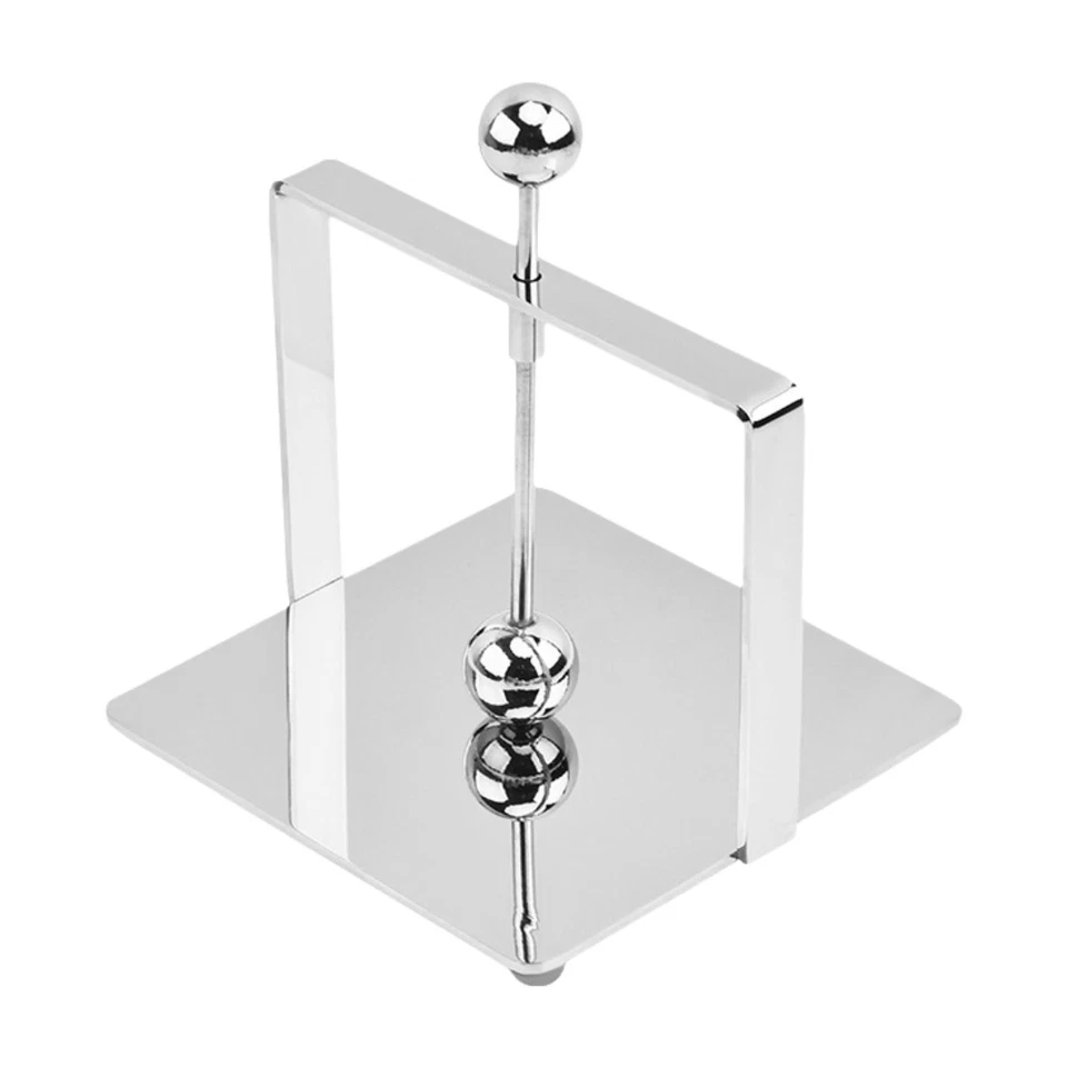 Portatovaglioli Portatovaglioli in acciaio inossidabile per tavolo da pranzo - Immagine 3 di 4