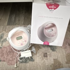 Spectra S2 Plus Double Electric Breast Pump Pink White Adjustable Settings