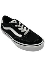 Vans Kids Girl's Brooklyn Sneaker Black/White