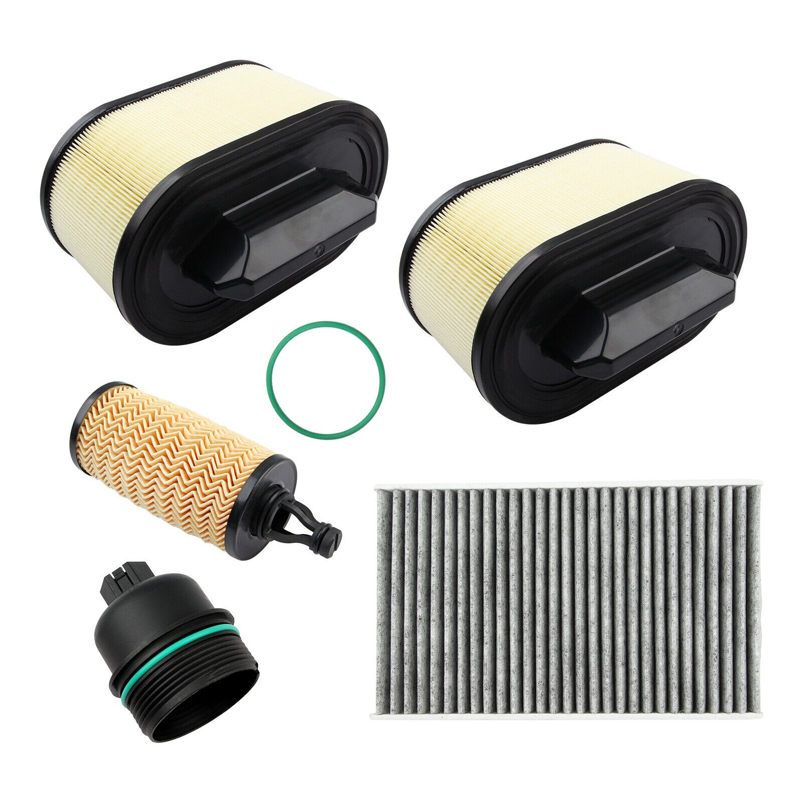 Air Filter Oil Cabin Filter Set For Maserati Ghibli Levante Quattroporte V6 3.0