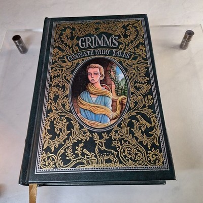 B&N Grimms Complete Fairy Tales Leather by Grimm (2012, Hardcover)