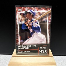 2020 Topps - Warriors of the Diamond Hank Aaron #WOD-3 Red /10