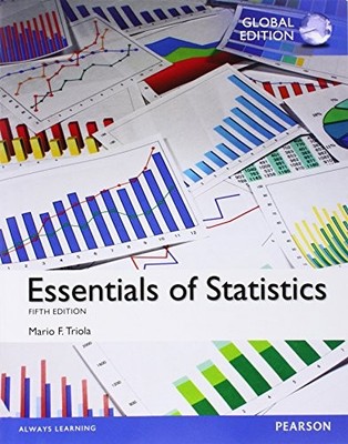 Essentials of Statistics, Global Edition by Triola, Mario 1292058765