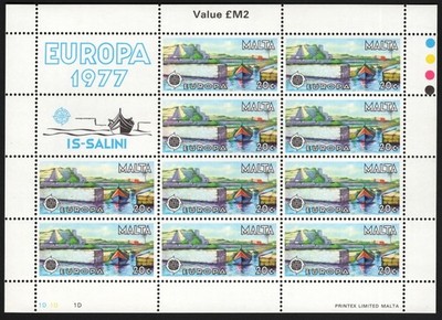 Malta - Is-Salini - Europe (C.E.P.T.) 1977 - Landscapes - 1977 - MNH