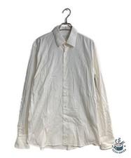 PRADA stretch dress shirt Size: 40 White Men DNA477