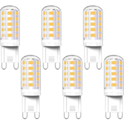 G9 LED 4W Neutralweiß 4000K 400LM Stiftsockellampe 6er-Set Halogenlampenersatz