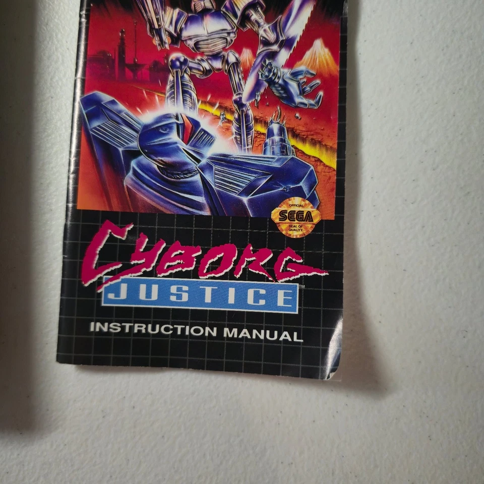 Cyborg Justice Sega Genesis Video Game 16-Bit Multiplayer - Image 2 of 3