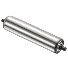 2"x10" Stainless Steel Gravity Conveyor Roller Transmission Galvanized End