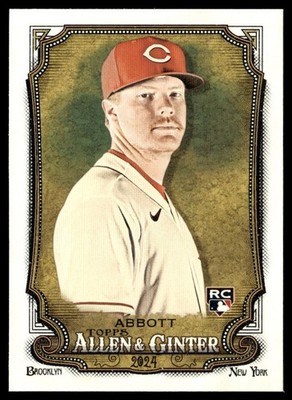 2024 Topps Allen & Ginter Andrew Abbott Rookie Cincinnati Reds #32