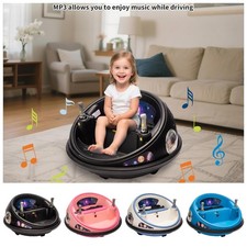 Electric Bumper Car for Kids with Remote Control 360 Spin LED Lights Toy Kids