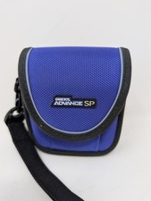 Nintendo Game Boy Advance SP GBA SP Carrying Case Blue Travel Bag Pouch