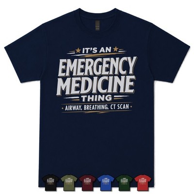 IT'S AN EMERGENCY MEDICINE THING AIRWAY, ATMUNG, CT SCAN T-SHIRT Arzt