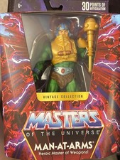 Masters of the Universe MOTU Masterverse Vintage Collection MAN-AT-ARMS Figure