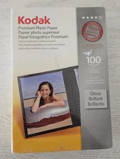 Kodak Premium Photo Paper Gloss Sheets Instant Dry 4x6 Universal Unopened Box 