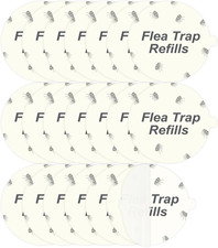 20 Pack Flea Trap Refill Discs Replacement Gl...