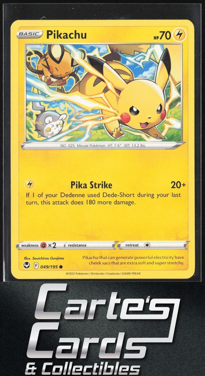 Pikachu 2022 Pokemon Miscellaneous Cards & Products #049/195