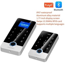 Tuya Waterproof Fingerprint Keypad Bluetooth Access Control Garage Door Opener