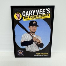 2019 Topps Series 2 Alex Bregman Gary Vee’s TE Black #GV-6 Numbered /299