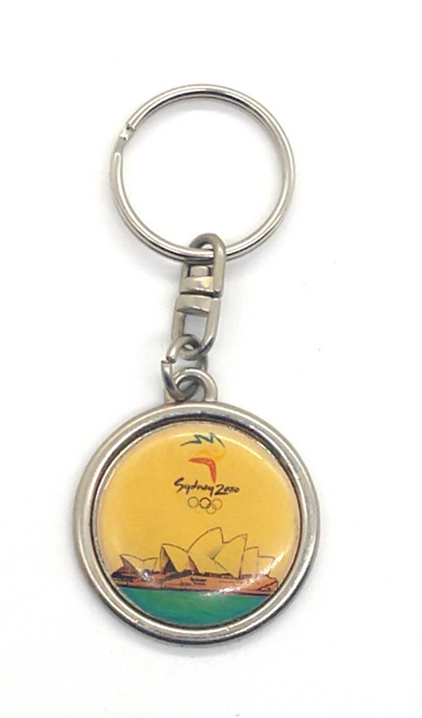 Vintage Sydney 2000 Summer Olympics Australia Keyring Keychain