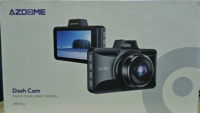 +AZDOME M01Pro Dual Dash Cam and Mirror Mount Holder Bundle - Black