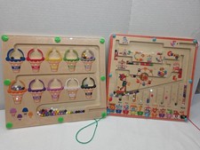 Magnetic Color and Number  Color Maze - Montessori Toys,Learning Educational