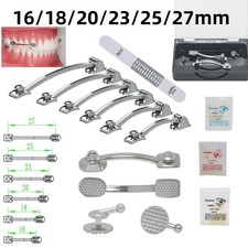 Apparecchi ortodontici dentali classe II movimento incollabile barre distalizzazione gomma