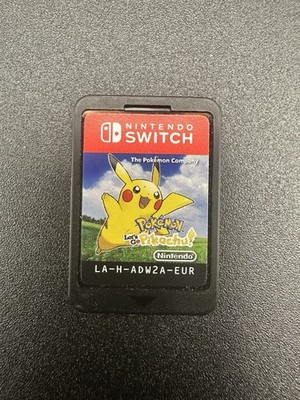 Pokemon Lets Go Pikachu! (Nintendo Switch) Top Spiel Nur Modul Beliebtes Spiel 