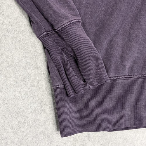 Athleta Sayulita Oversized Hoodie XS Regal Plum Purple Long Sleeve Sweatshirt - Picture 13 of 15
