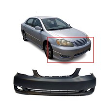 2005-2008 Toyota Corolla S Xrs Primed Front Bumper Cover To1000298 521190z939 2005-2008 Toyota Corolla S Xrs Primed Front Bumper Cover To1000298 521190z939