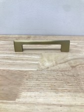 Amerock BP55367BBZ Riva 5" Center Handle Cabinet Pull - Golden Champagne