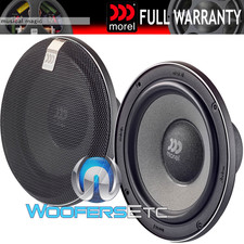 COPPIA ALTOPARLANTI AUTO MOREL VIRTUS MW6.2 6,5" 2 OHM MIDWOOFER COMPONENTE 6 1/2" NUOVI