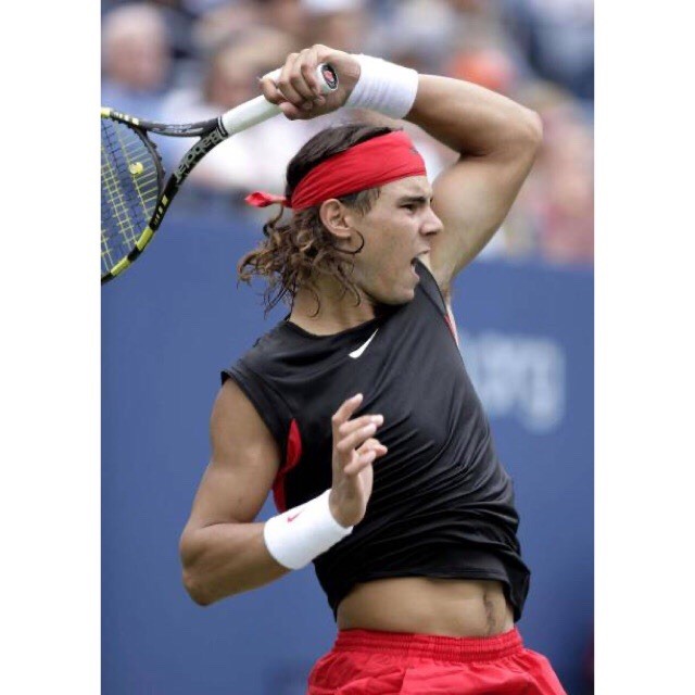 Nike Rafael Nadal US Open 2006 Roger Federer RF Vintage Cotton