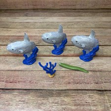 Mola Mola, Ocean Sunfish Lot Of 3 & Eel Museum Quality Plastic Reproduction