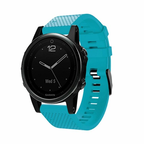 Correa de reloj de silicona deportiva de 20 mm para Garmin Fenix 8 43 mm/7S/6S/6S Pro/5S/5S Plus - Imagen 157 de 495