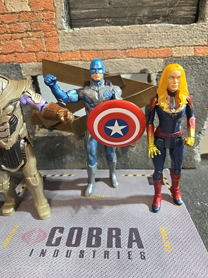 批量 3 ~ 6 英寸 传奇 Thanos、美国队长和漫威队长 — 第 2/4 张图片