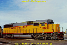 ORIGINAL SLIDE UNION PACIFIC RR CLASS SD50 5000 DENVER CO 1992