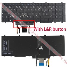 French Backlit Keyboard for Dell Latitude 5580 5590 5591 5710 E5550 E5570 E5580