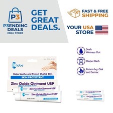 Soothing 2 Pack Zinc Oxide Ointment - Relieves Diaper Rash Skin Irritations