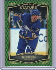 2023/24 UD Stature Hockey JJ Peterka Green #341/375