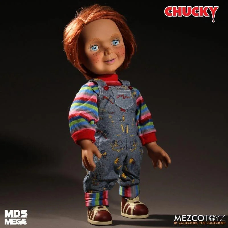 Mezco - Childs Play Talking Good Guys Chucky 15 inch Doll - Happy Face - Image 3