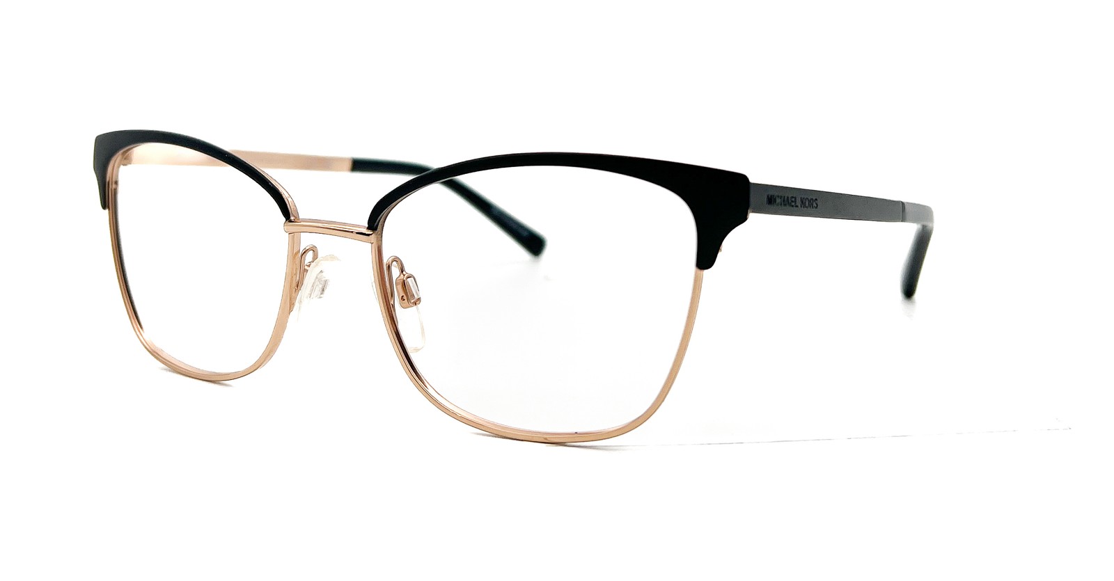 NEW MICHAEL KORS MK 3012 ADRIANNA IV 1113 MATTE BLACK/ROSE EYEGLASSES 51-17-135