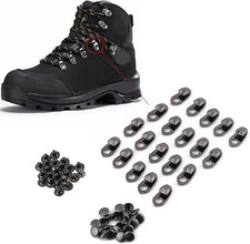 20PCS Boot Lace Hooks, Boot Eyelets, Shoe Lace Hooks Suitable for Shoe Laces of