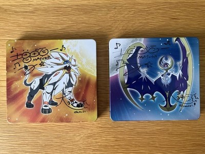 Pokemon Sonne & Mond - Nur Steelbooks - Signiert Junichi Masuda & Shigeru Ohmori