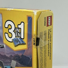 LEGO Creator 31062 Robo Explorer 3-im-1 Set NEW Sealed 205 pc Robot Toy Box Wear